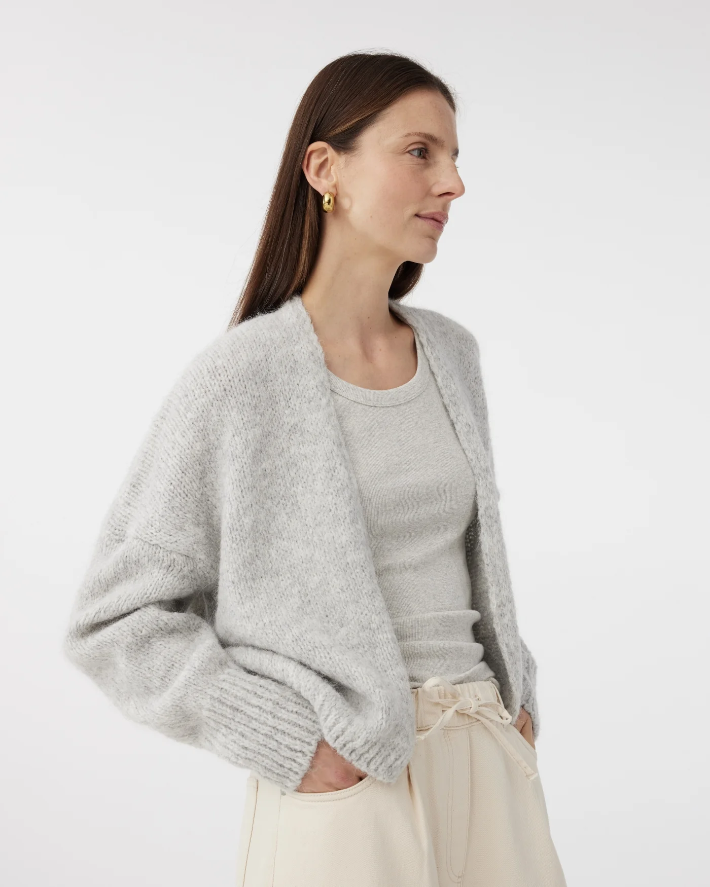 KNIT-TED Strickjacke Becky 251P040