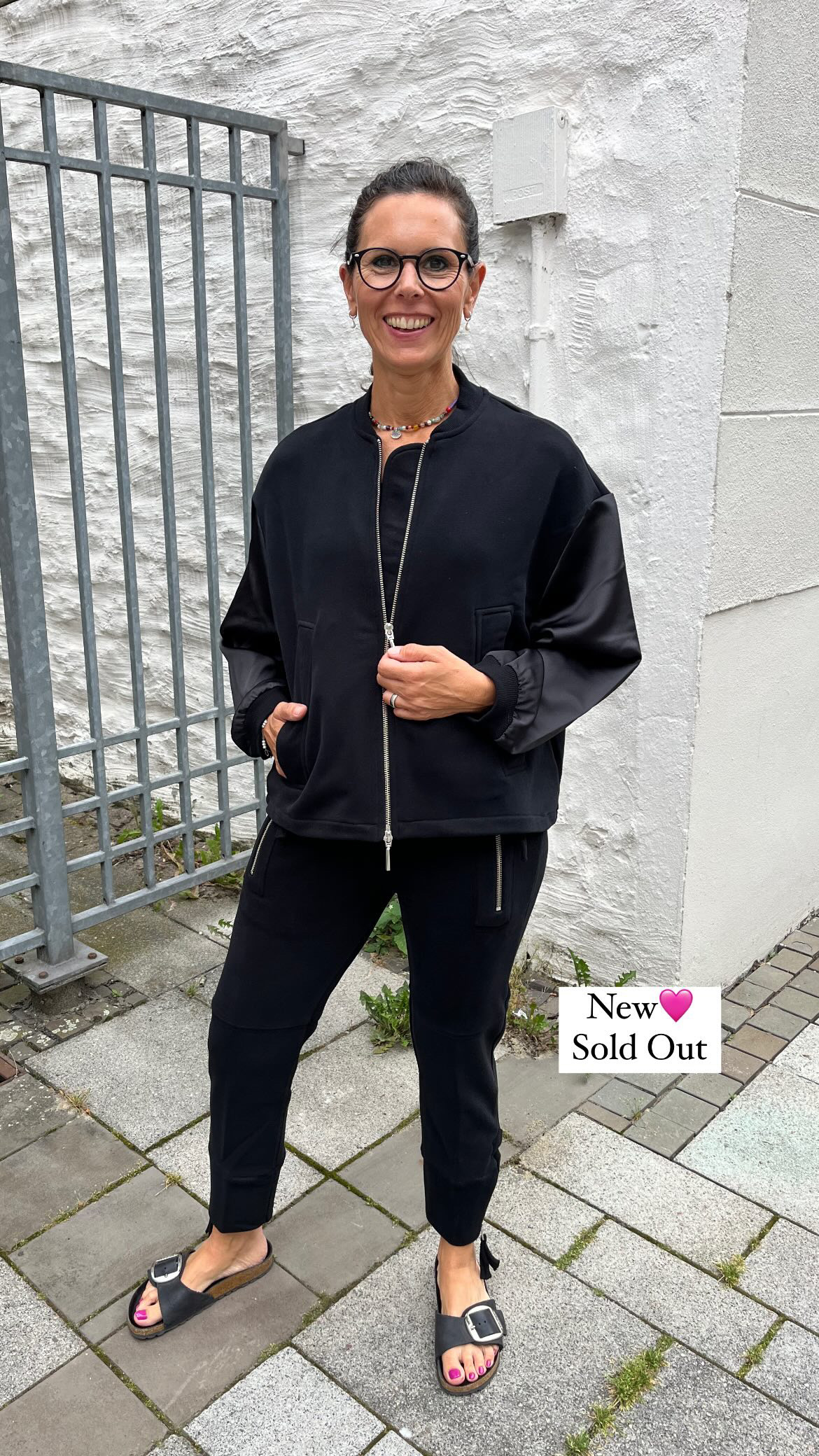 SOLD OUT Jacke S481 schwarz 