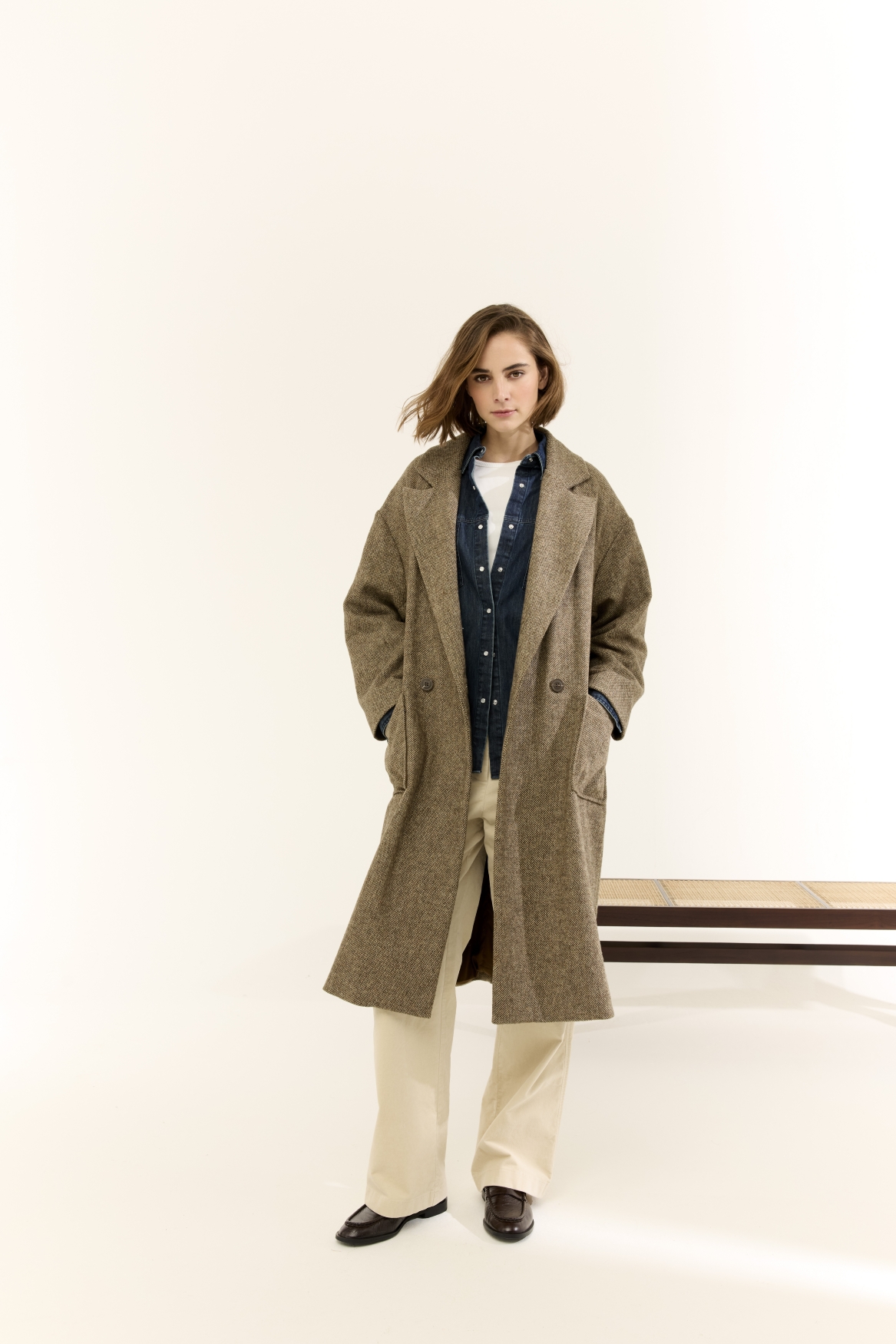 JC SOPHIE Jizzy Coat chestnut