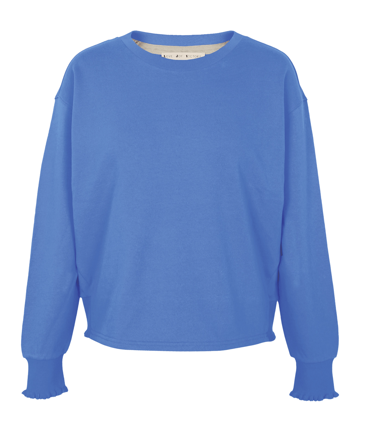 LOVE JOY VICTORY Sweatshirt Rose 102-204 ocean