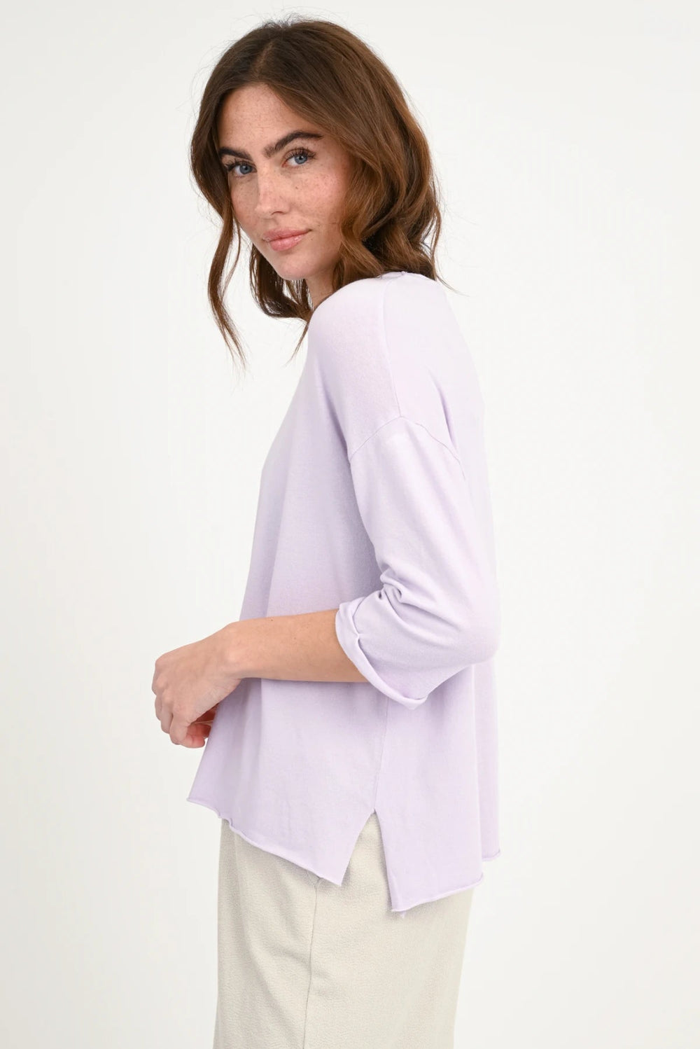 LOVE JOY VICTORY T-Shirt Mola lilac