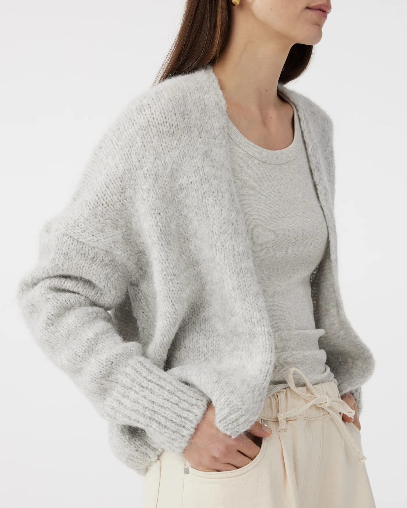 KNIT-TED Strickjacke Becky 251P040