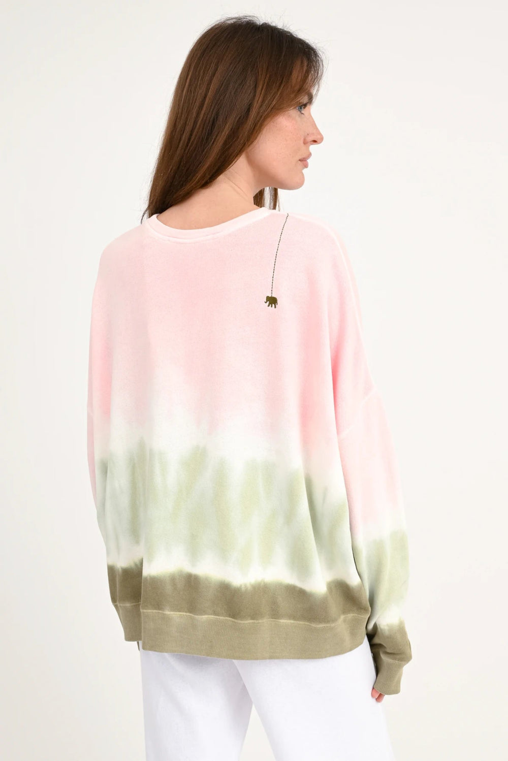 LOVE JOY VICTORY Sweatshirt Moa batik
