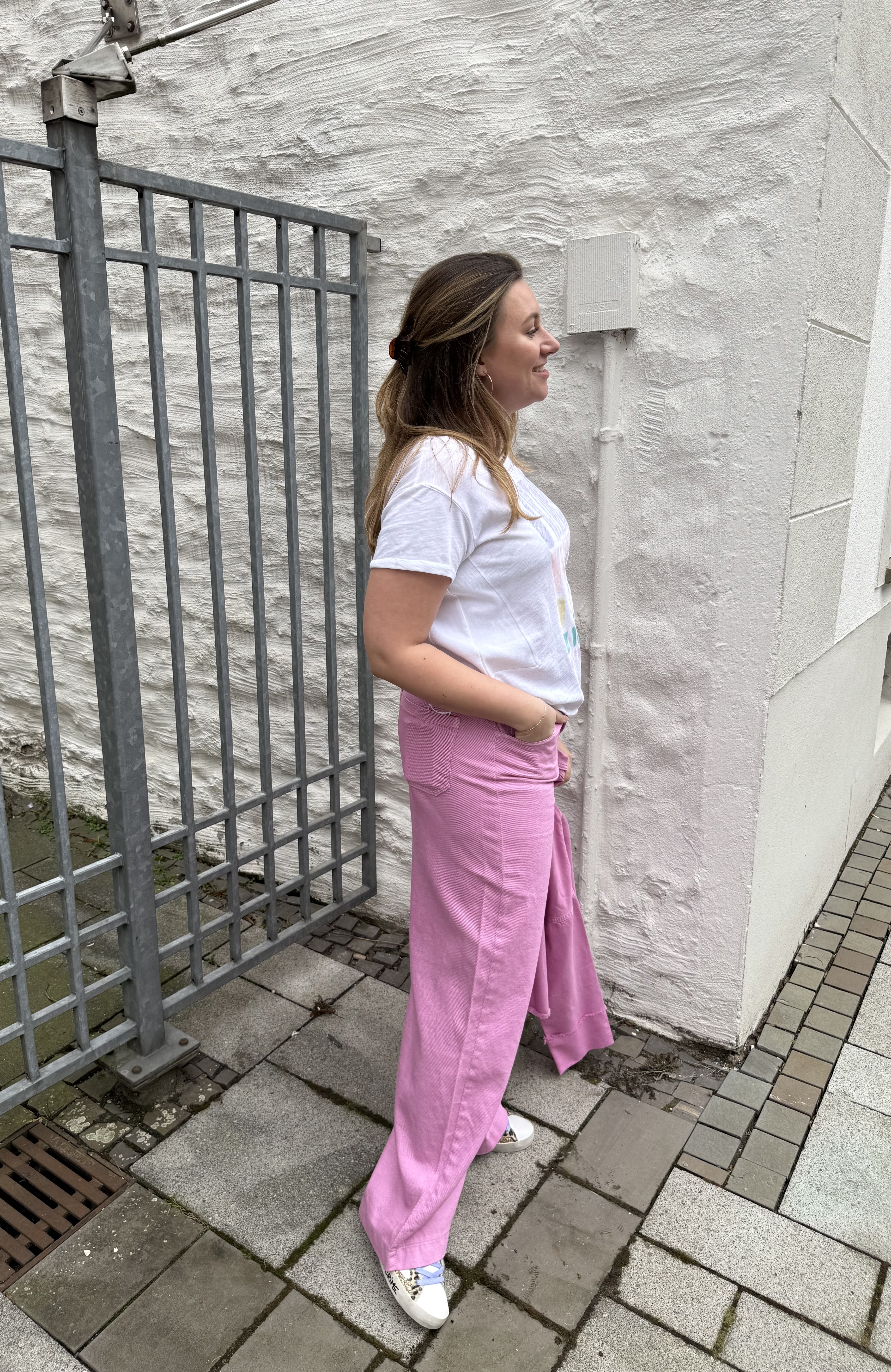 LOVE JOY VICTORY T-Shirt Rundhals-Ausschnitt Lily 157-199P