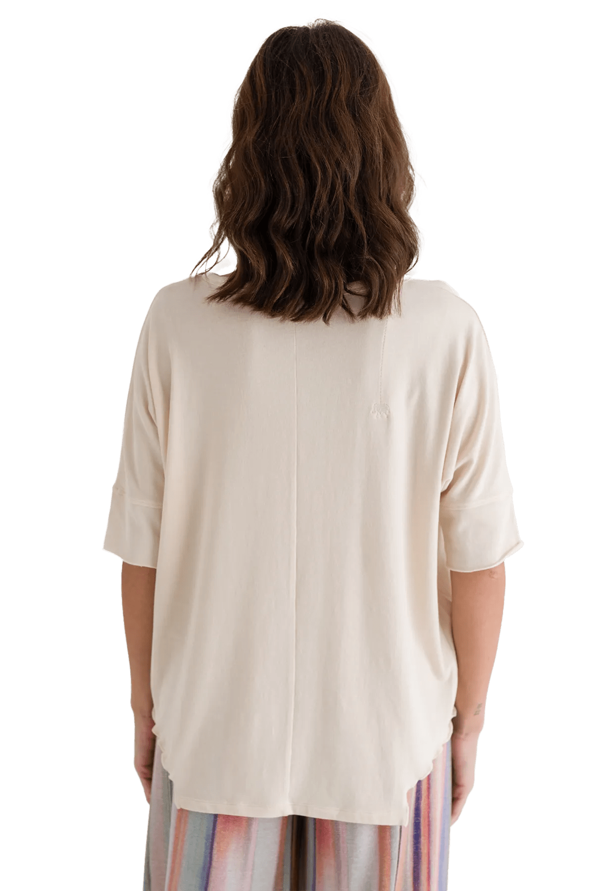 LOVE JOY VICTORY Shirt Dora white sand 134-528