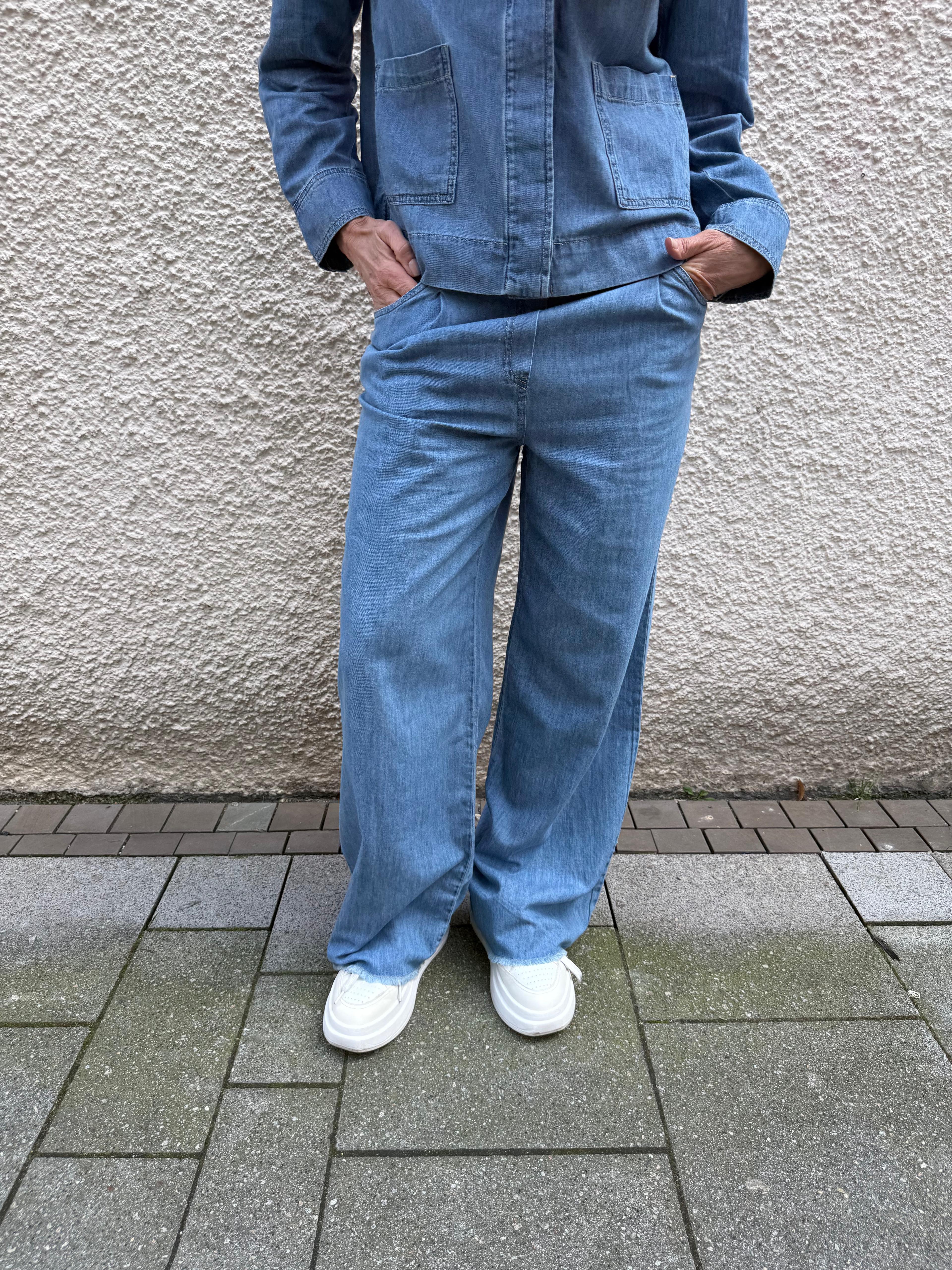 KNIT-TED Jeans  Sun Pants 251P114 blue