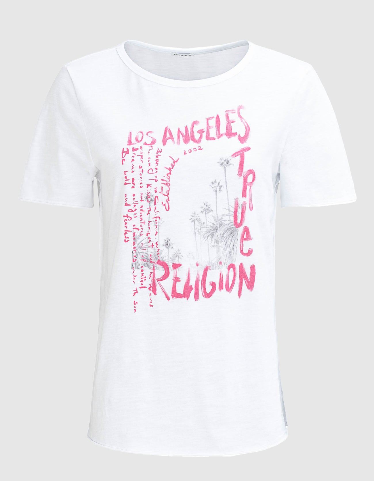  TRUE RELIGION W25ST90S1G Crew Palm Tee