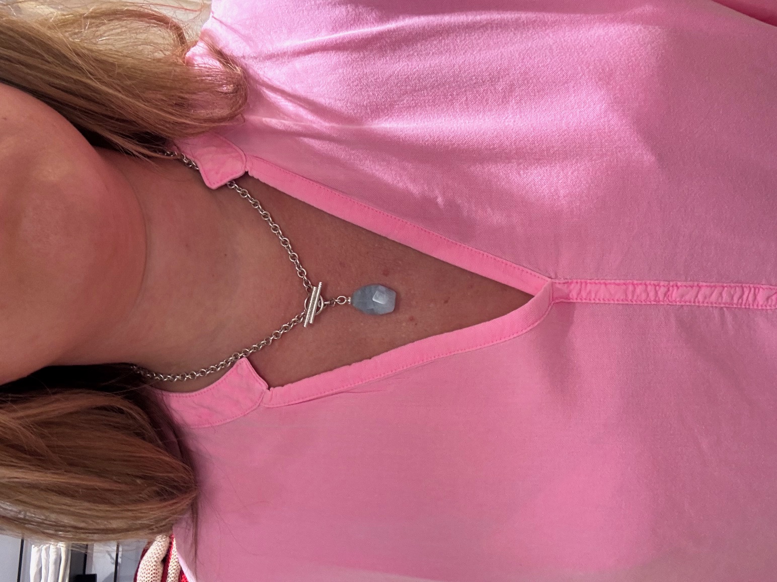 LOVE JOY VICTORY  Bluse Maya neon pink
