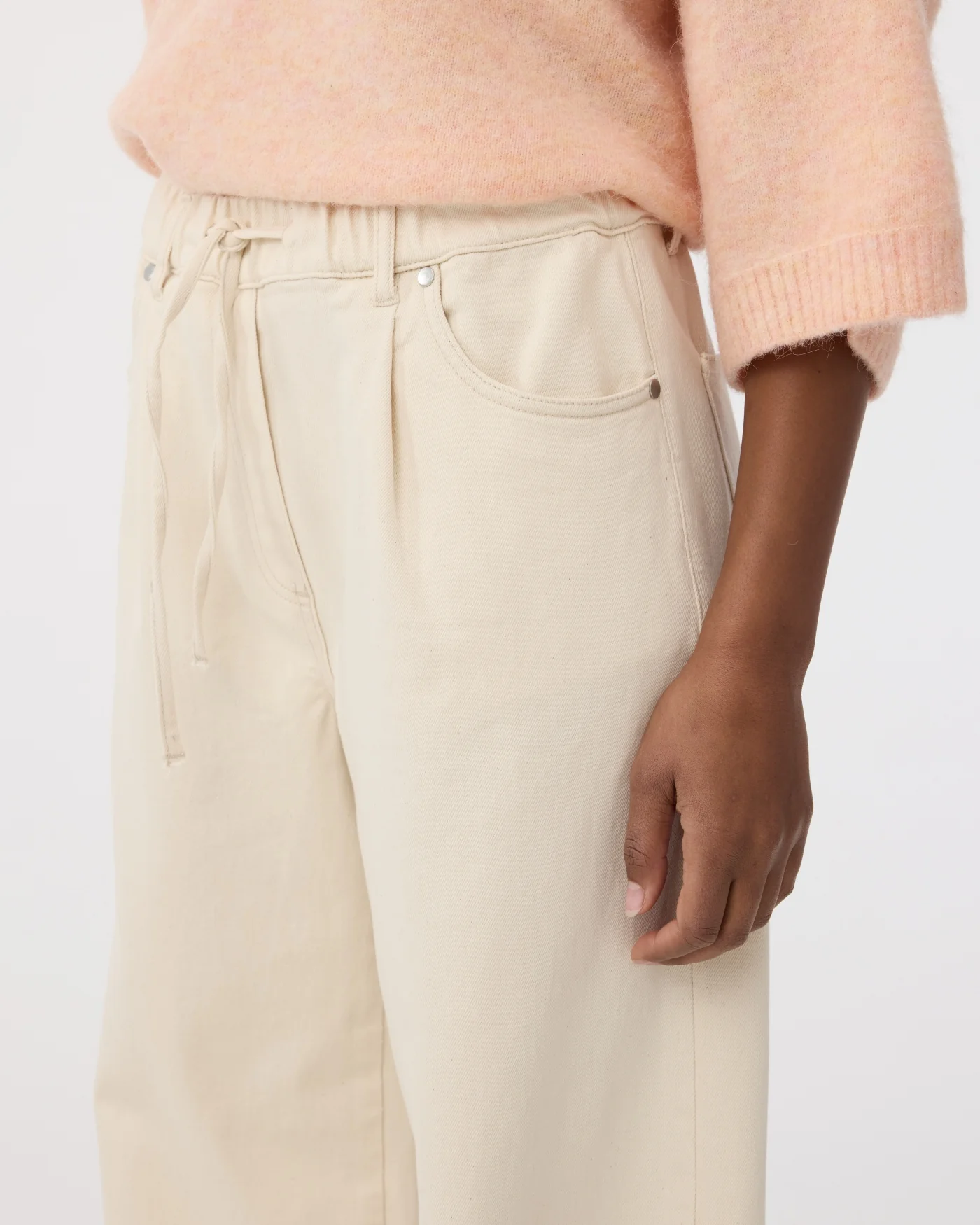 KNIT-TED Hose Moon Pants 251P111 creme