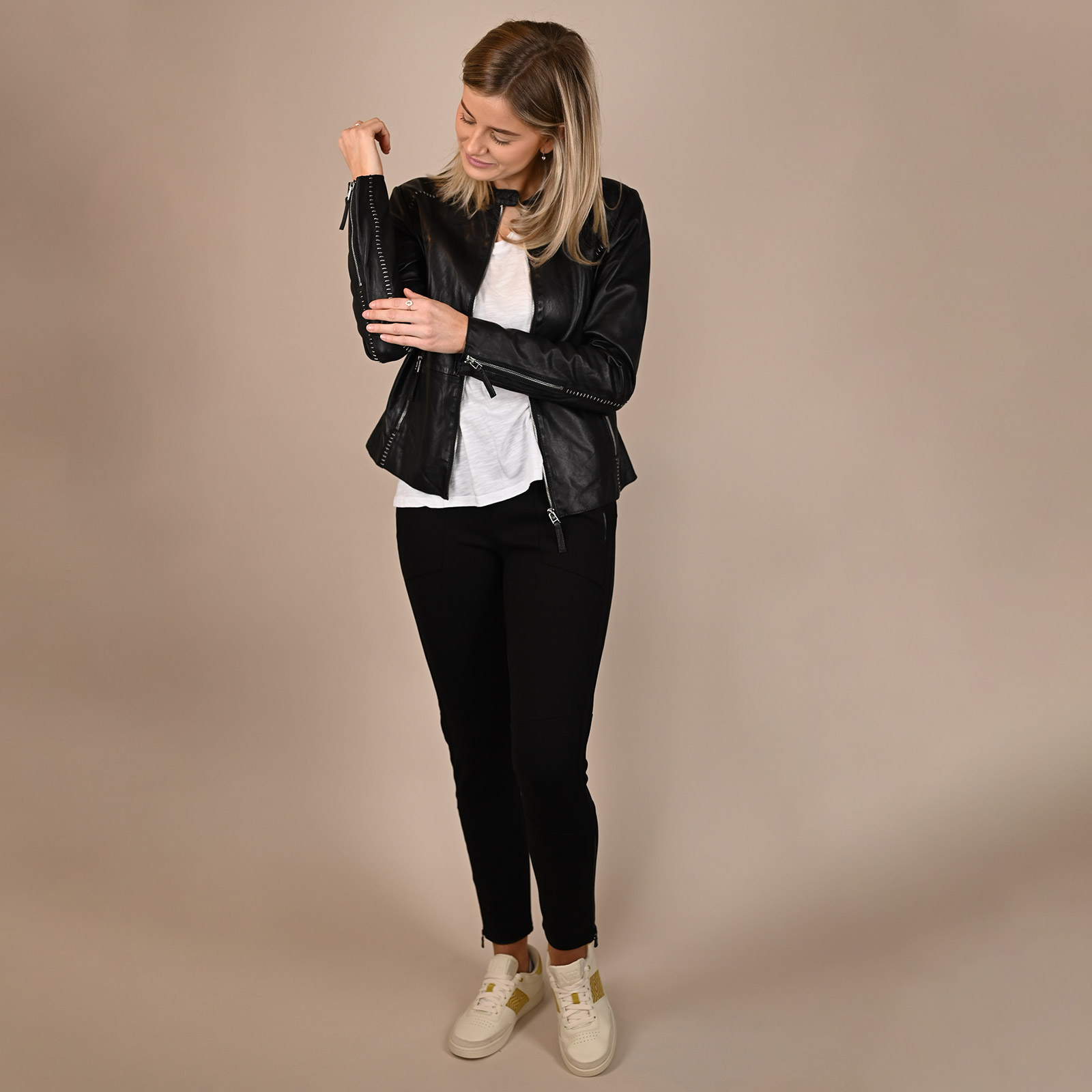 FREAKY NATION Lederjacke Charlese FREAKY NATION Lederjacke Charlese