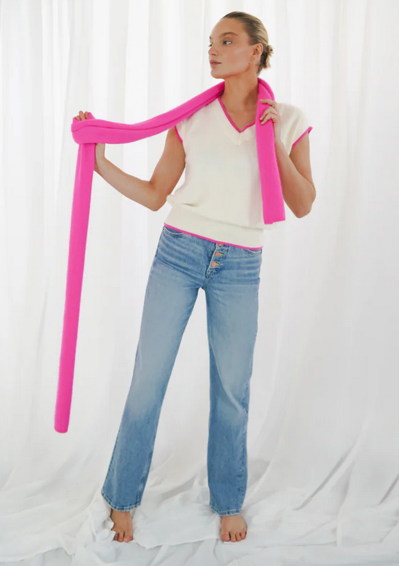 TWNS Schal Vail Neon Pink