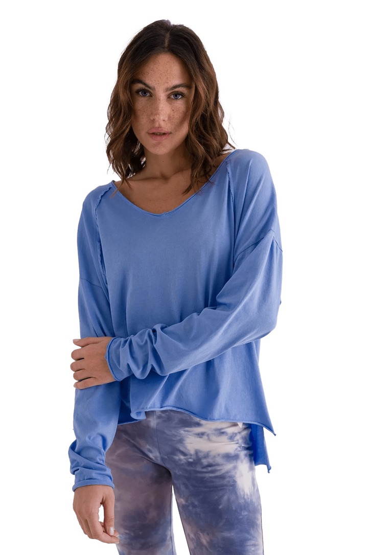 LOVE JOY VICTORY Shirt Charlotte ocean 117-565