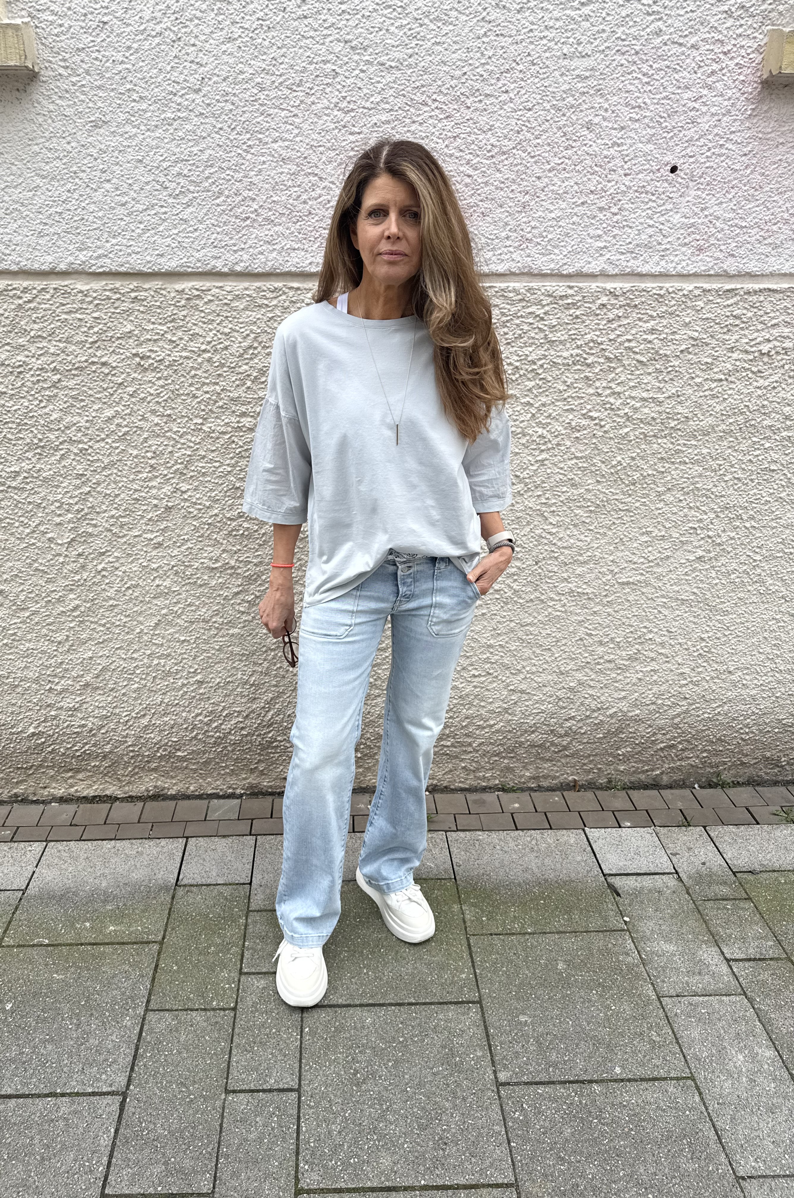 LE TEMPS DES CERISES Jeans flare blue jfflare0w3172251