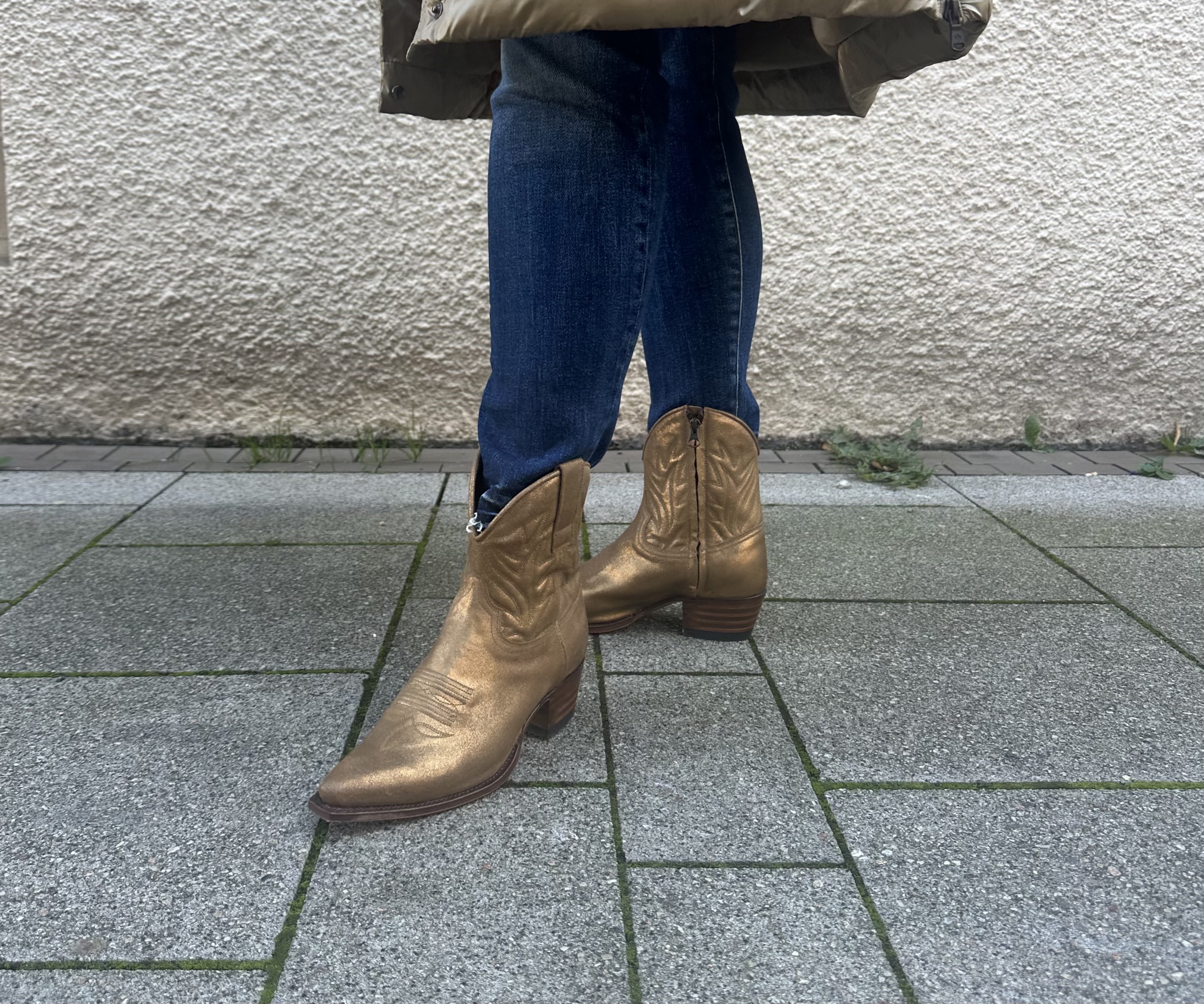 SENDRA Stiefelette Gene 18840SD2- 51453 gold