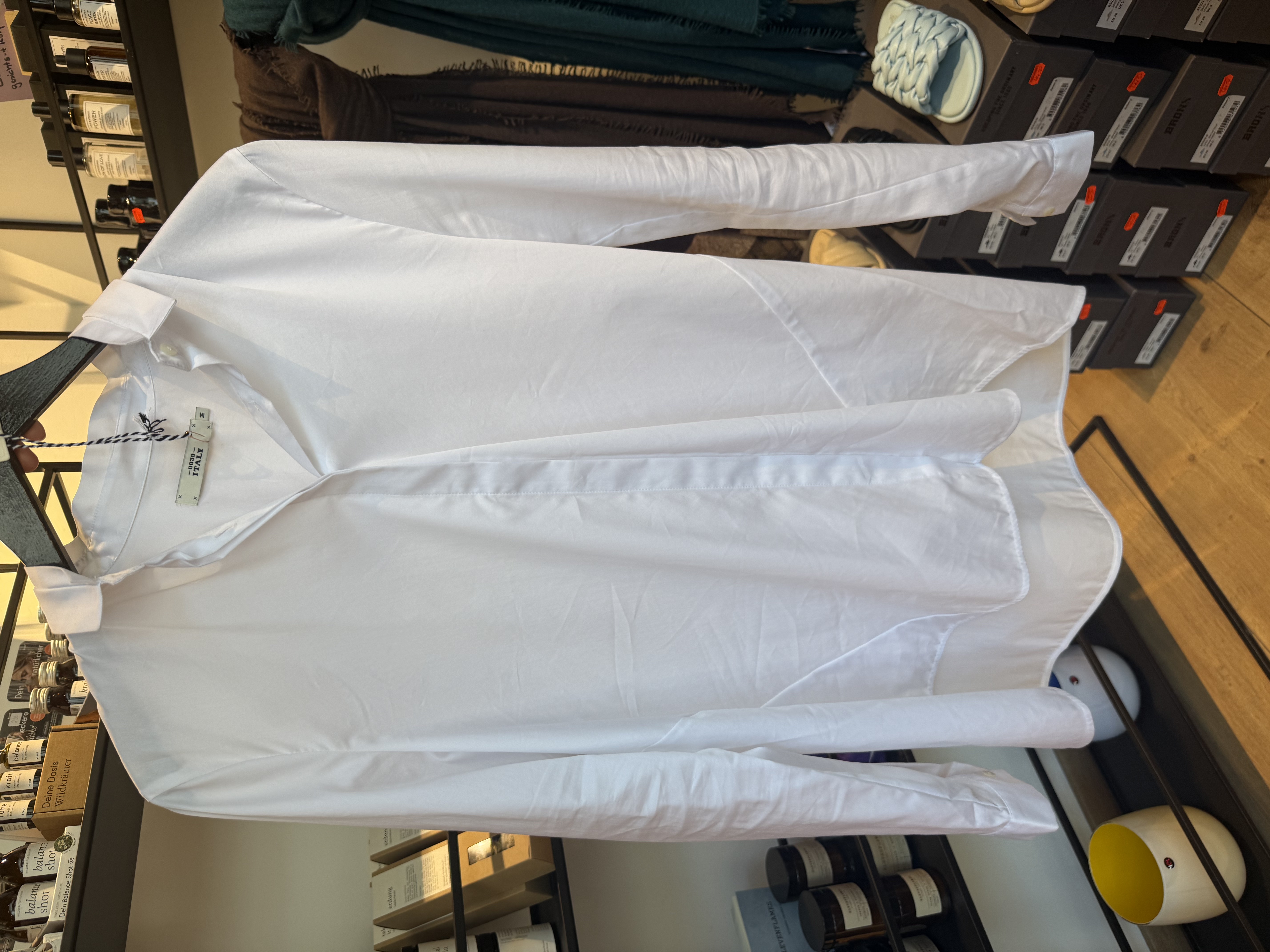 0039 ITALY Bluse Selena 222404 weiß