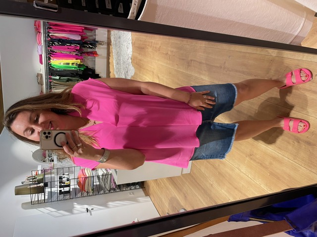 JANICE & JO Bluse Lara pink