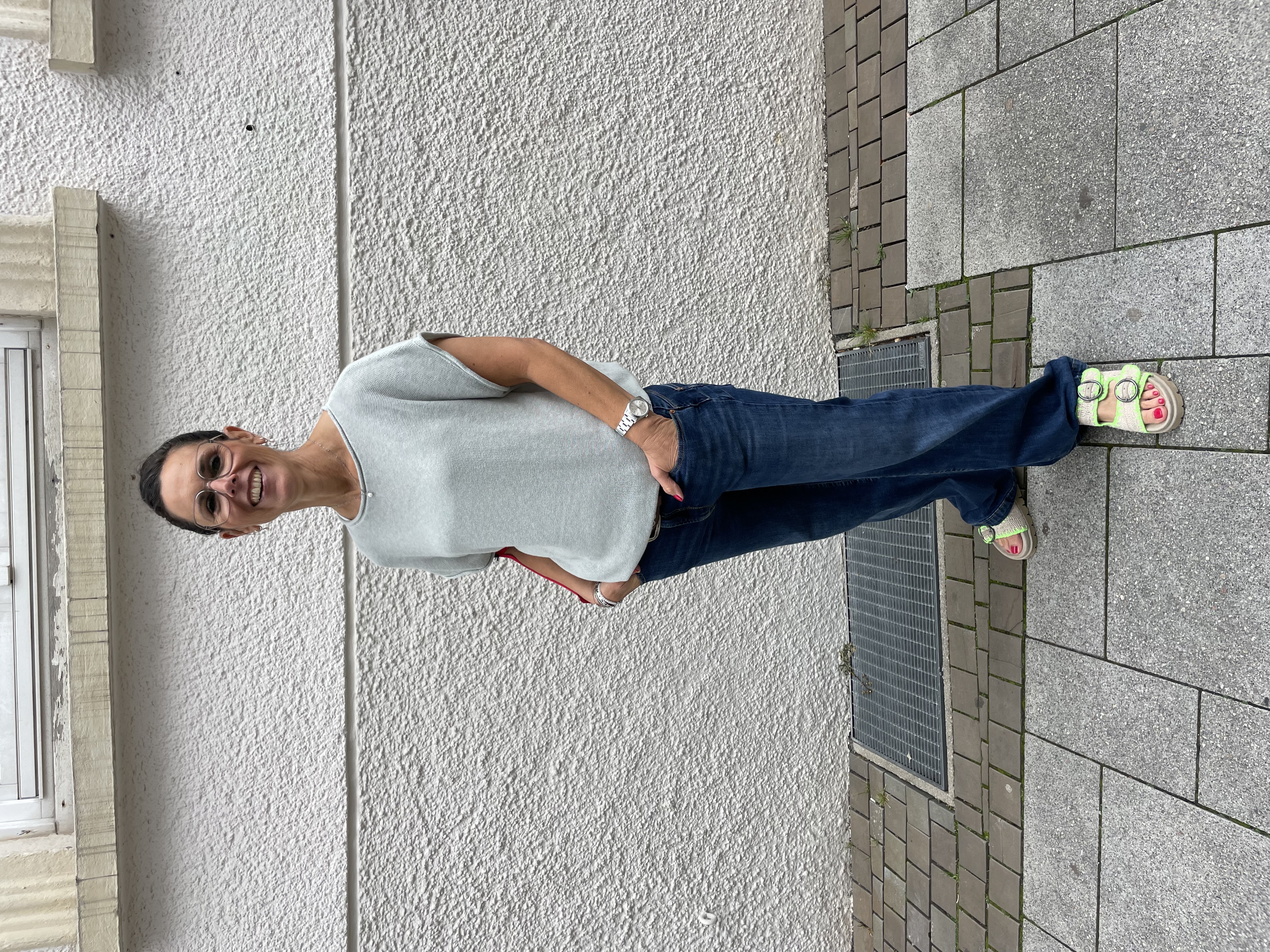 FLONA Strick T-Shirt 2548