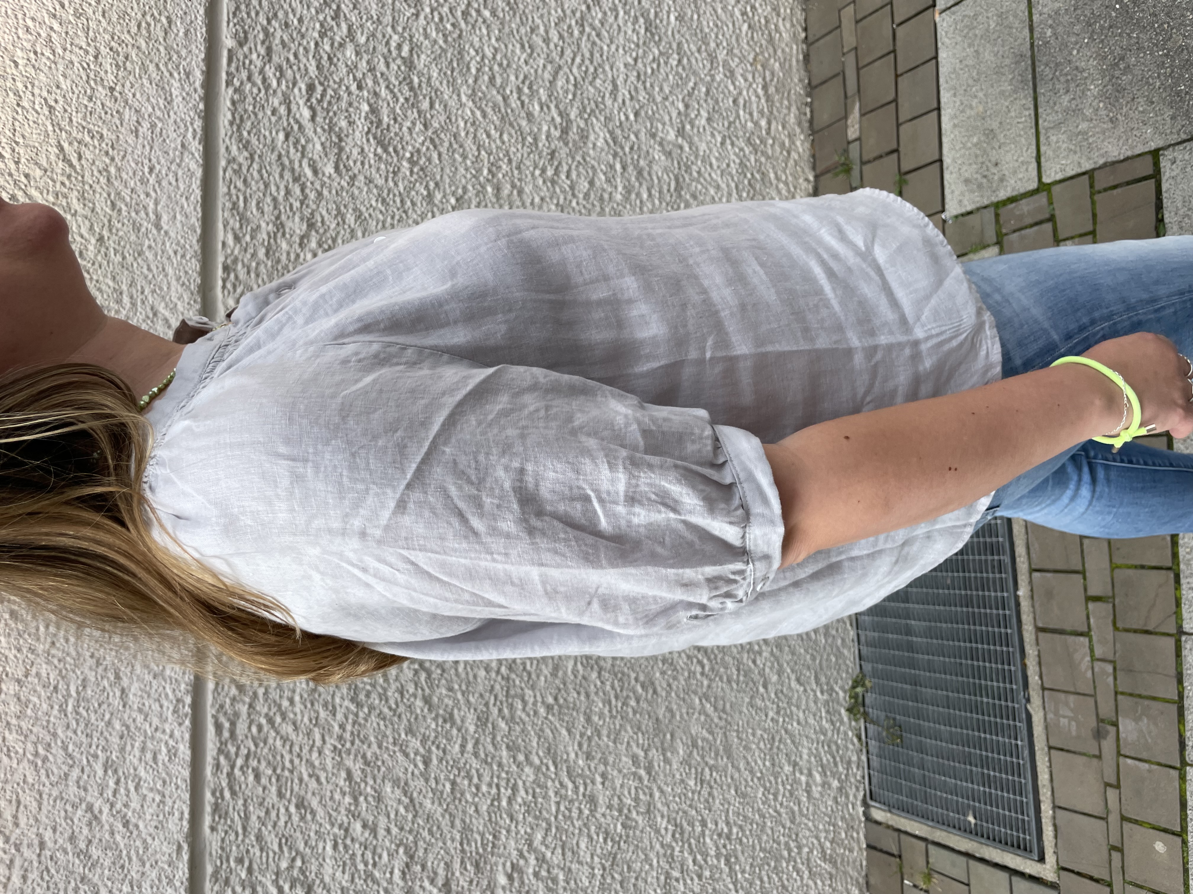 JCSOPHIE Bluse Geraldine blouse G8123 light grey