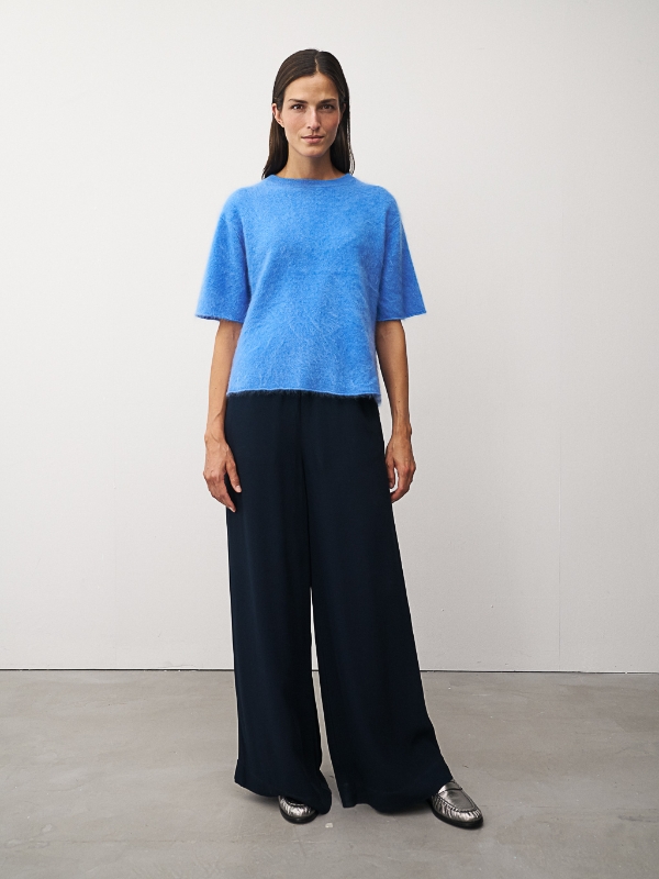 0039 ITALY Kaschmirpullover Ines 322504 blau