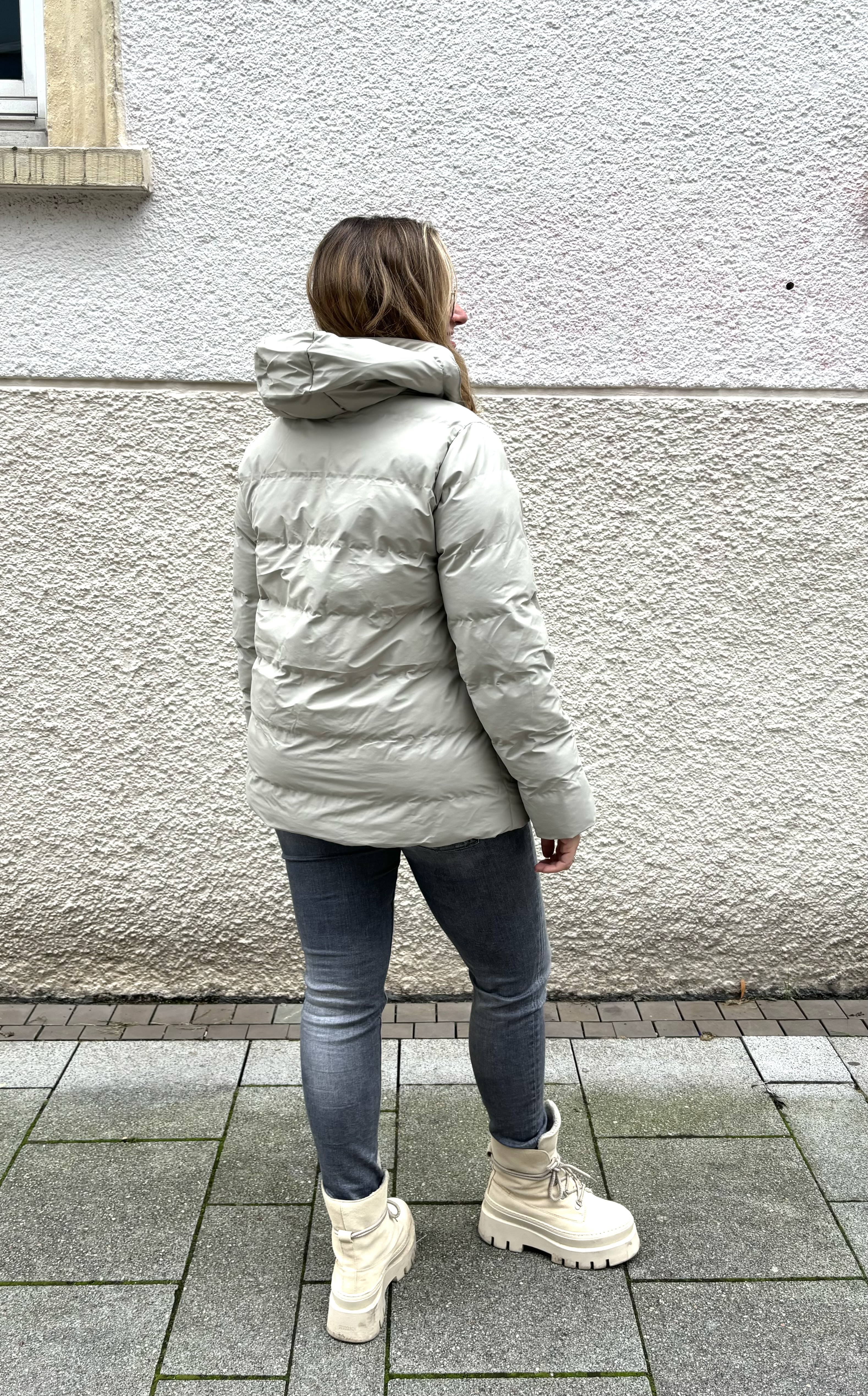 TANTÄ Jacke Nieve T3163 P245 stone grey