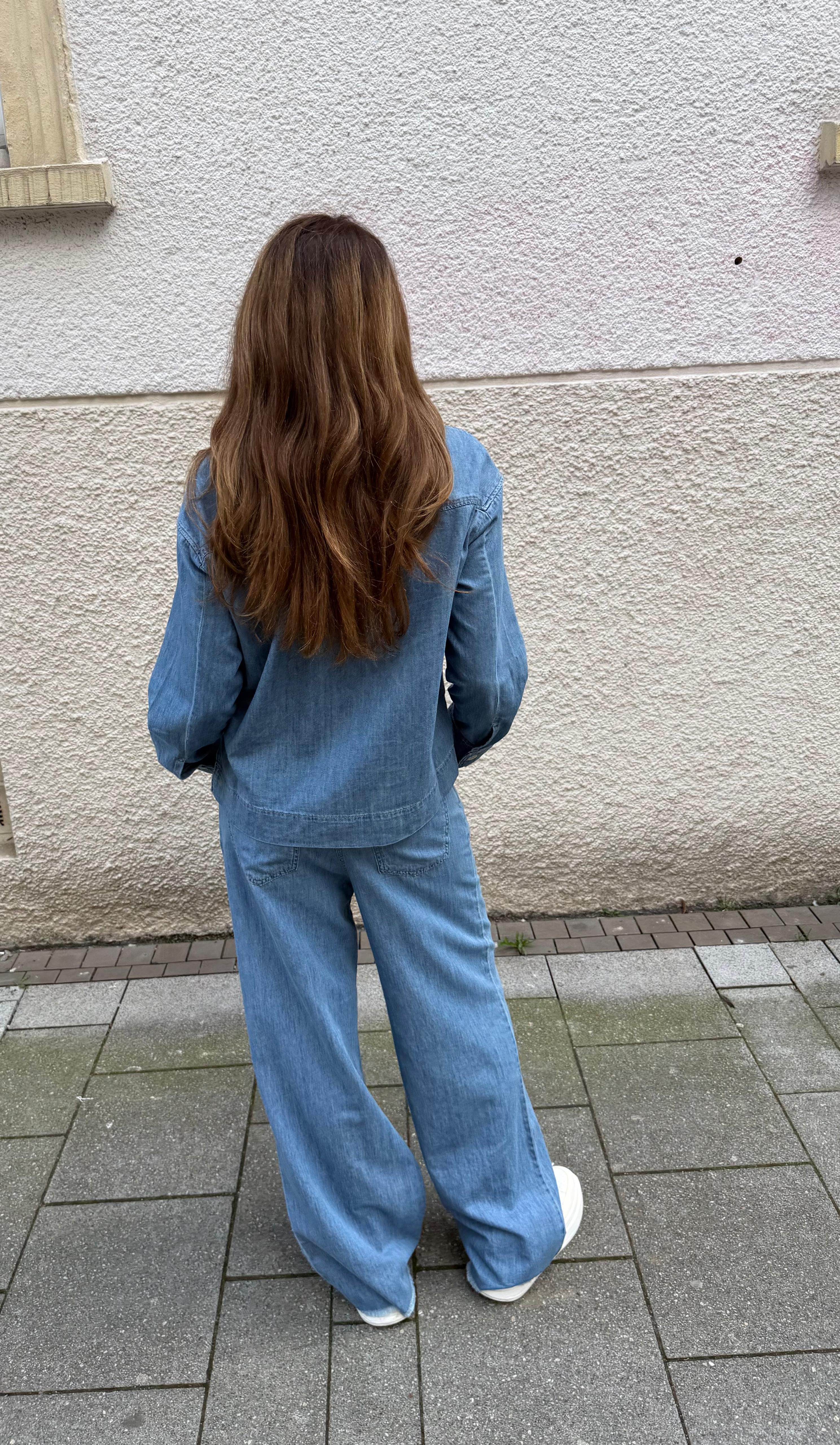 KNIT-TED Jeansjacke Finn Jacket 251P116 blue