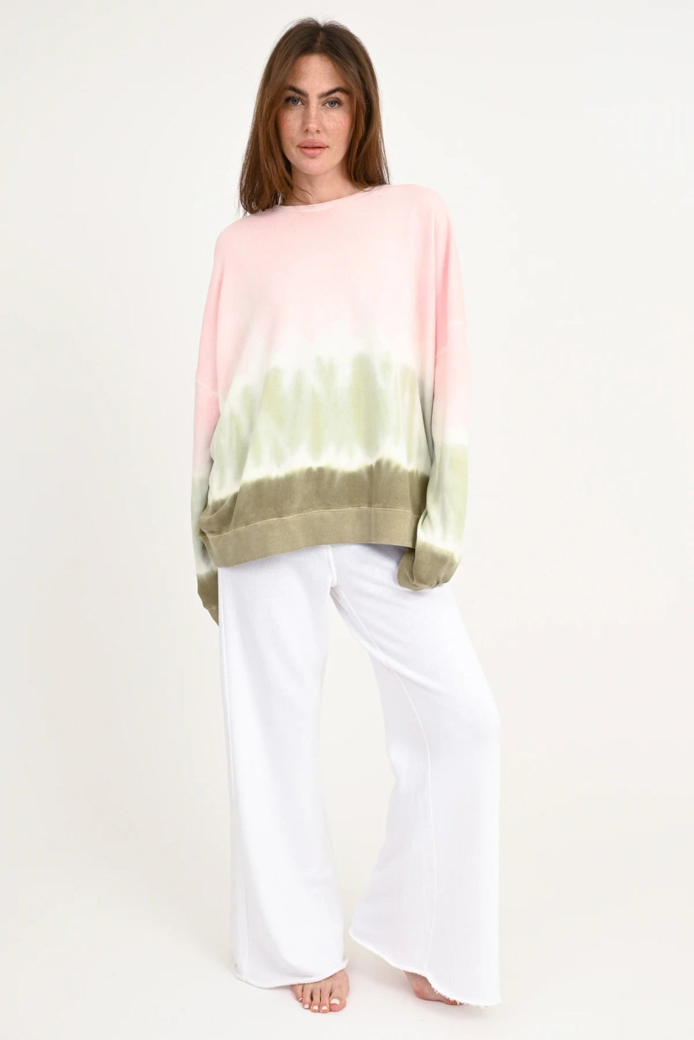 LOVE JOY VICTORY Sweatshirt Moa batik