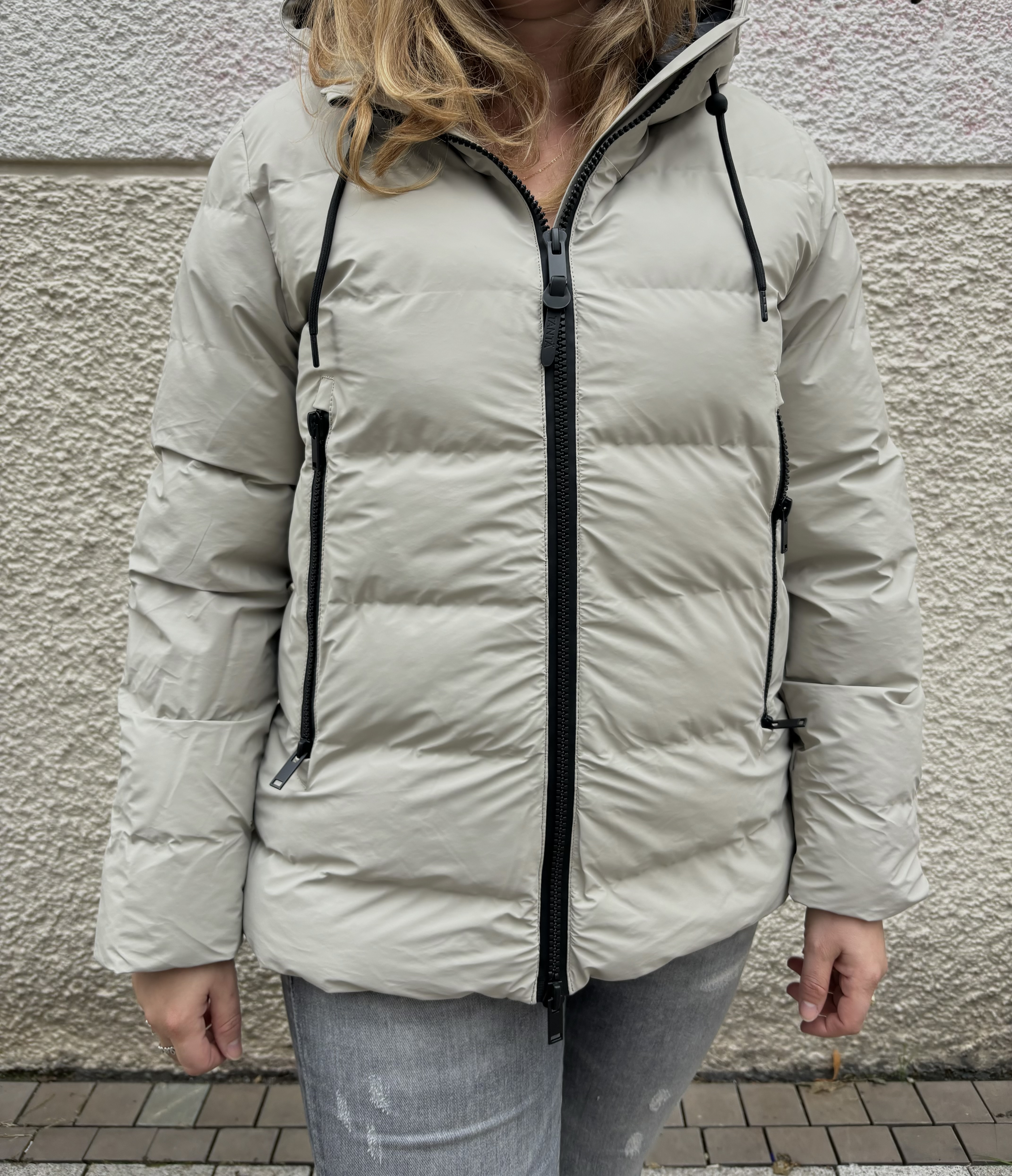 TANTÄ Jacke Nieve T3163 P245 stone grey