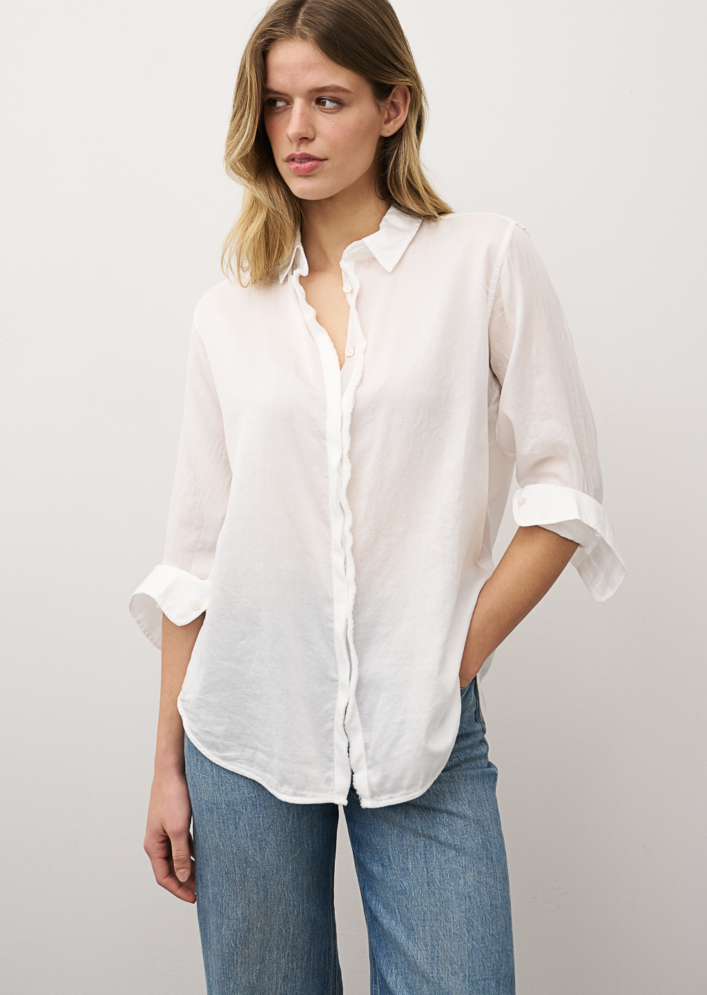 0039 ITALY Bluse Mira Frill 210801