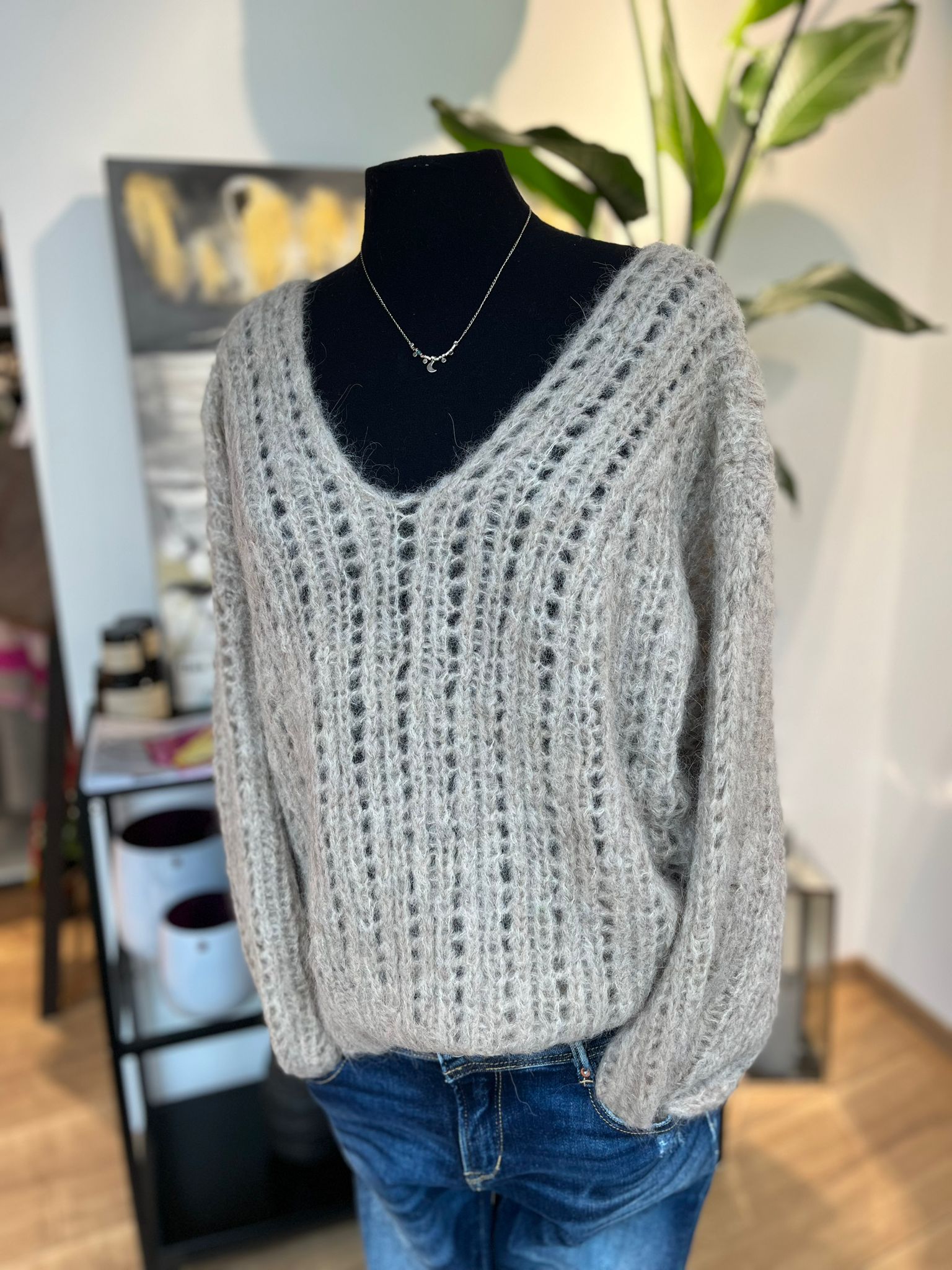 Michele & Hoven Pullover Laura Loop Natural