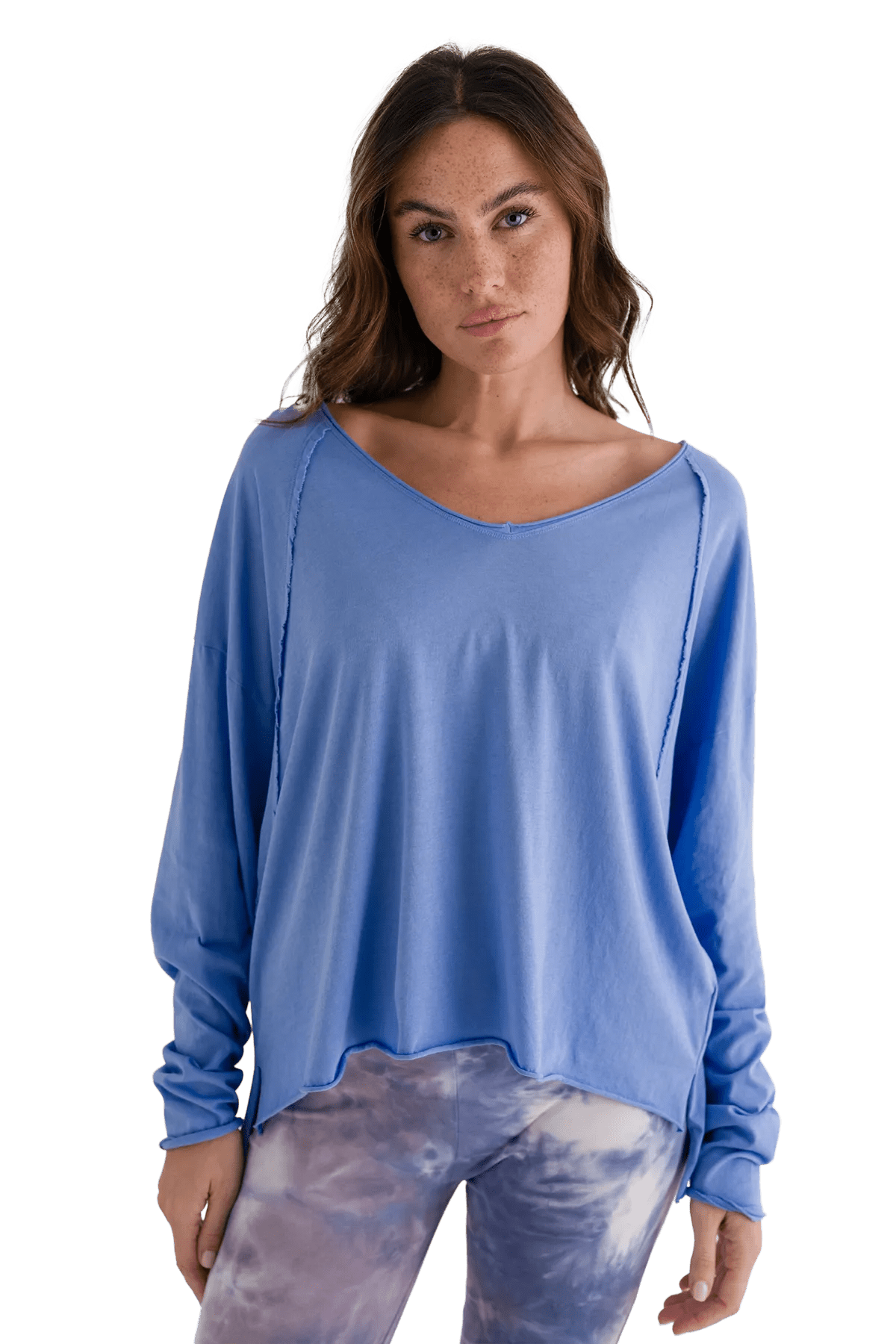 LOVE JOY VICTORY Shirt Charlotte ocean 117-565